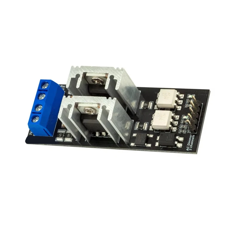 

NEW_AC Light Dimmer Module 2 Channel for Lamps Elements Fans Pumps