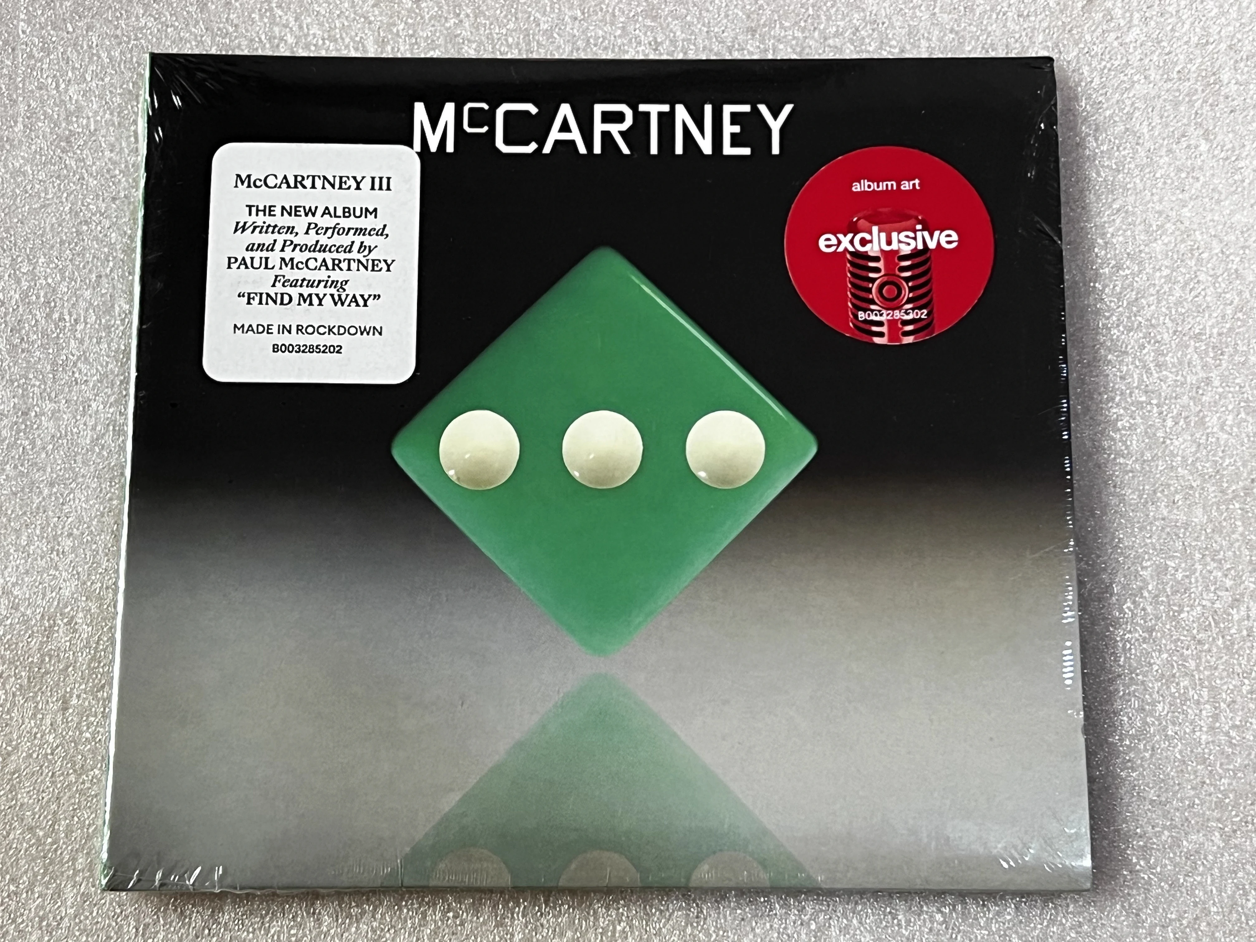 Psychedelic Rock Paul McCartney Macca Music CD McCartney III Imagined Album Music Record Cosplay Walkman Car Soundtracks Box