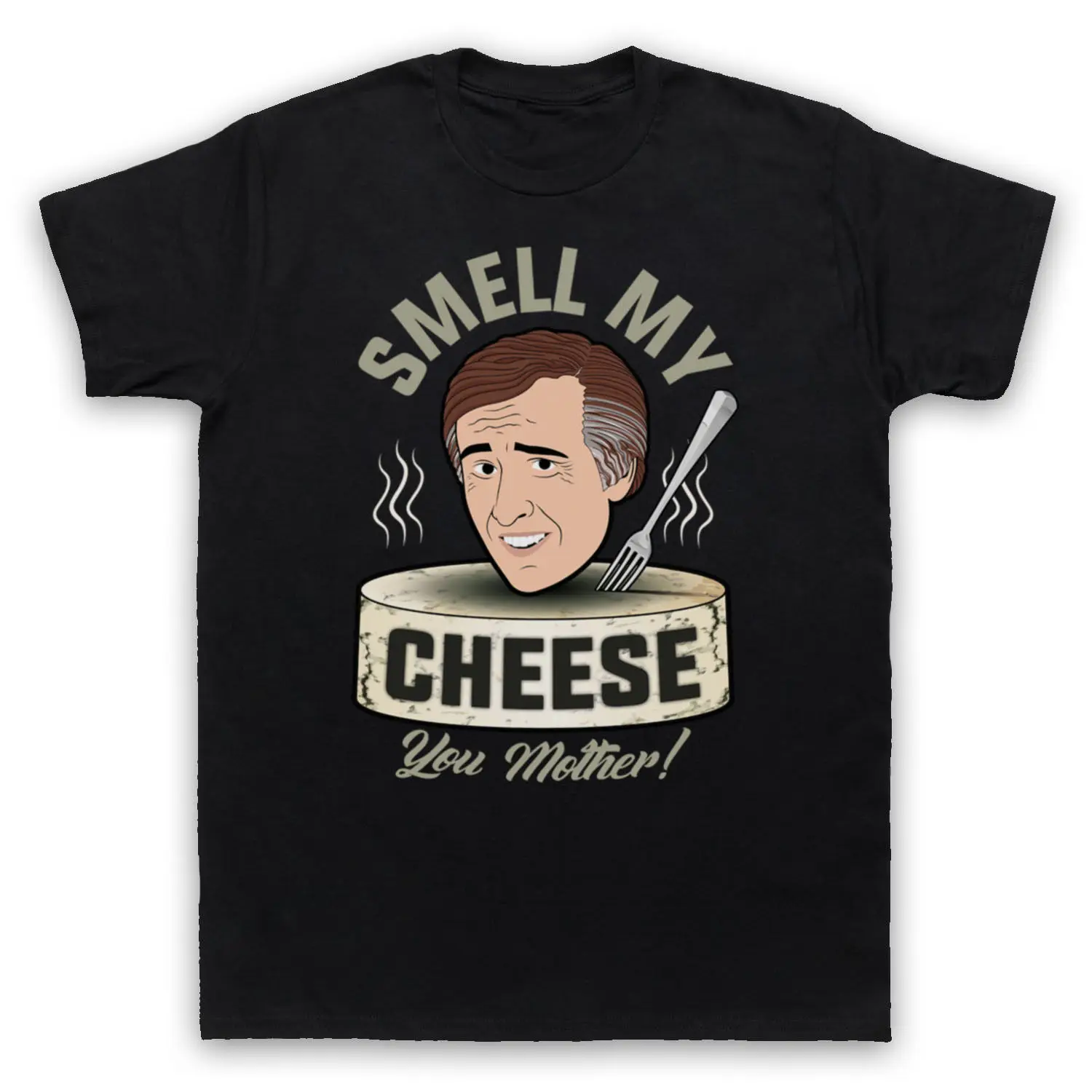 

2025 T-shirts Are Selling Well in Summer ALAN PARTRIDGE TV Show DAN! COOGAN TV Funny SMELL MY CHEESE Short T-shirt