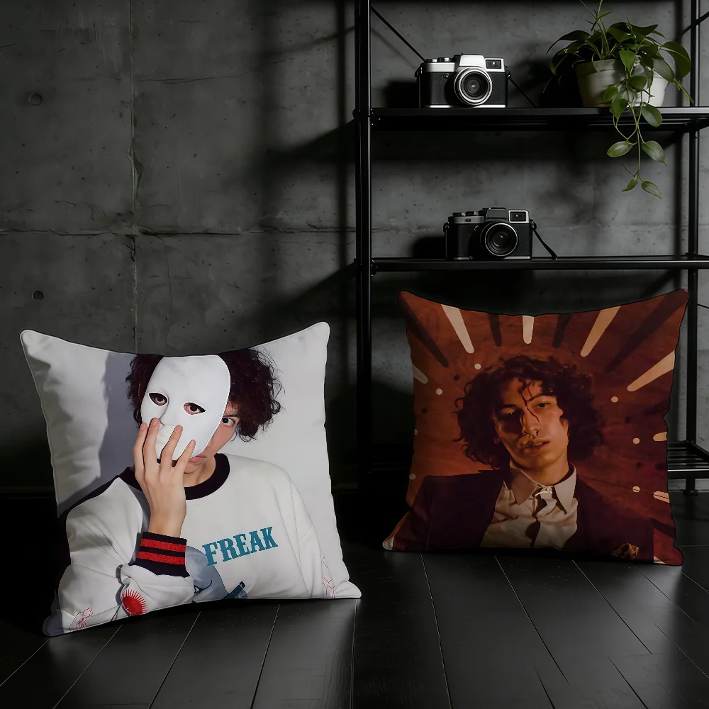 Singer S-Sub Urban cushion cover Birthday Anniversary Gifts Double Sided Printed Zipper Cushion Cover Soft Skin Bedding