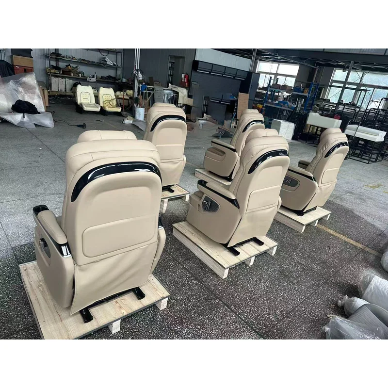 Auto Accessories Customize Adjustable Luxury Single Electric Waterproof Leather Seat With 3C Certification For MPV
