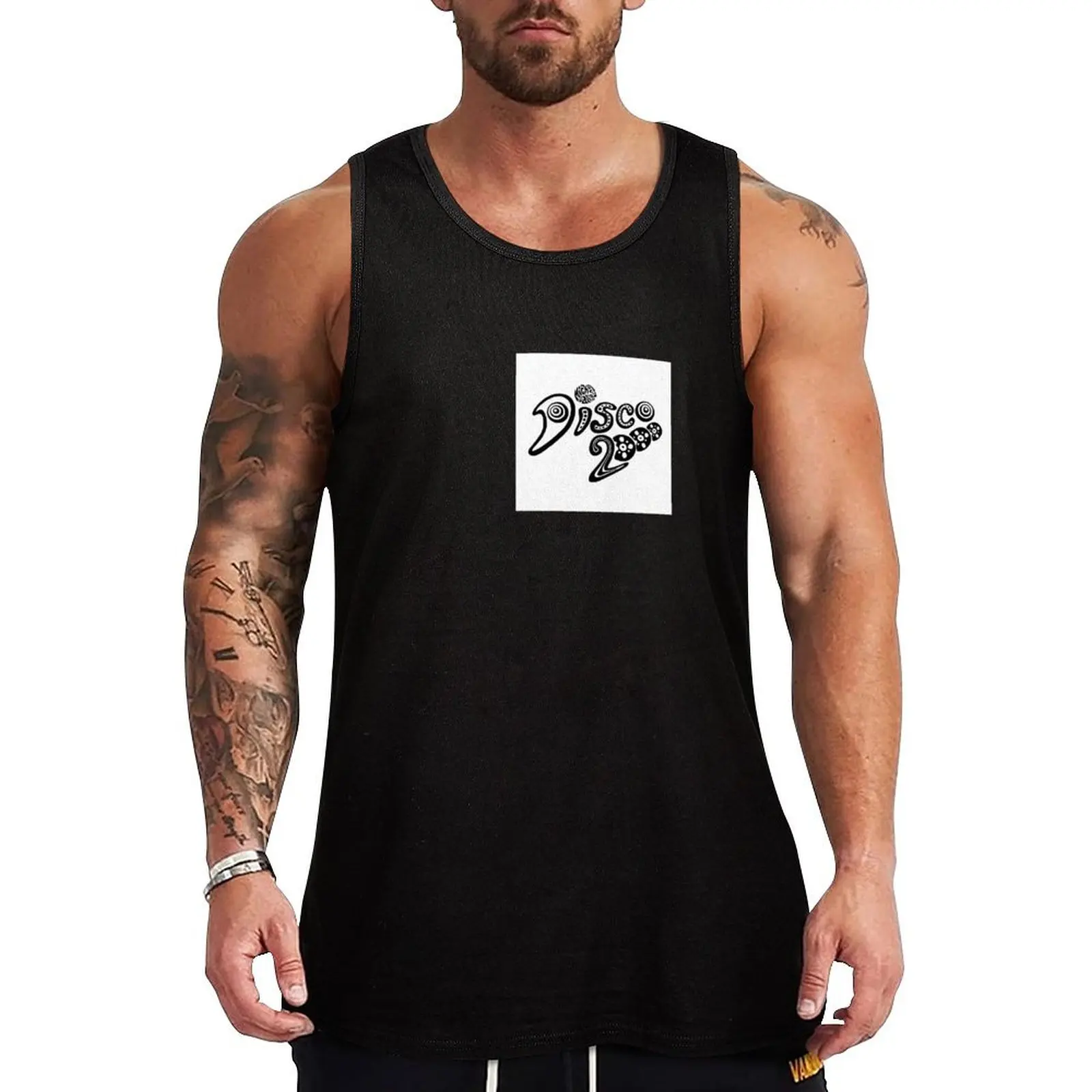 

Michael Alig’s Disco 2000 Logo Tank Top bodybuilding t-shirt t-shirts for Men's gym Top bodybuilding men