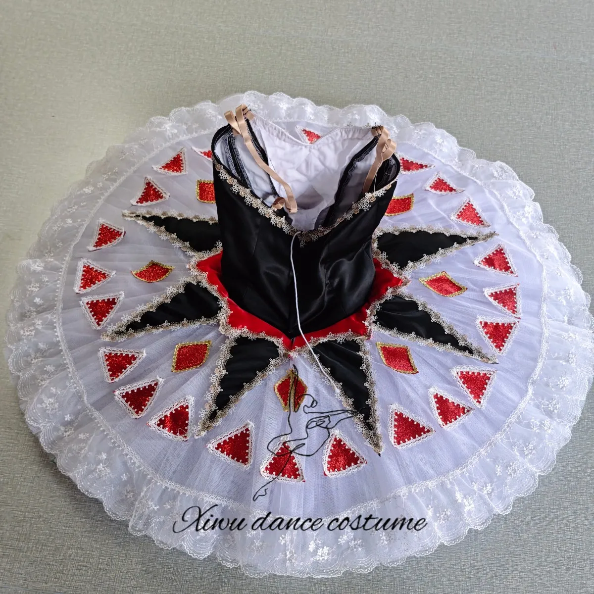 Stage Dance Costume Matching Round Hair Ornament