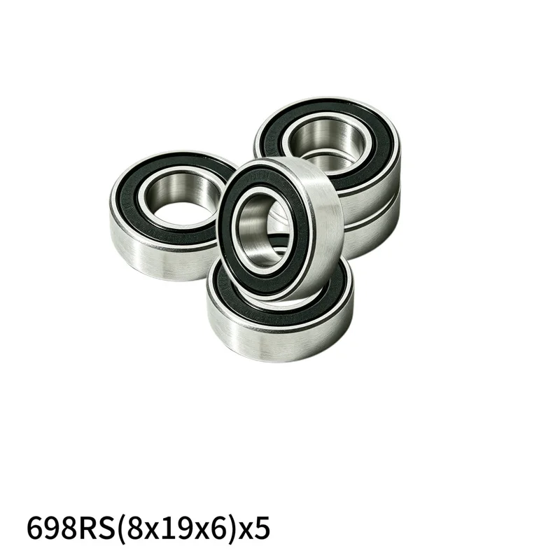 20Pcs Full Sealed Ball Bearing Set for RC Truck Crane Model, Boom & Winch Gearbox Replacement Bearings