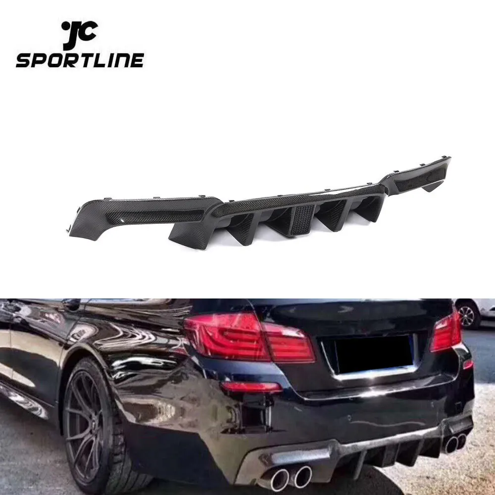 

For BMW Carbon Rear Diffuser F10 M-Tech M Sport Bumper 535i 550i 2010-2016