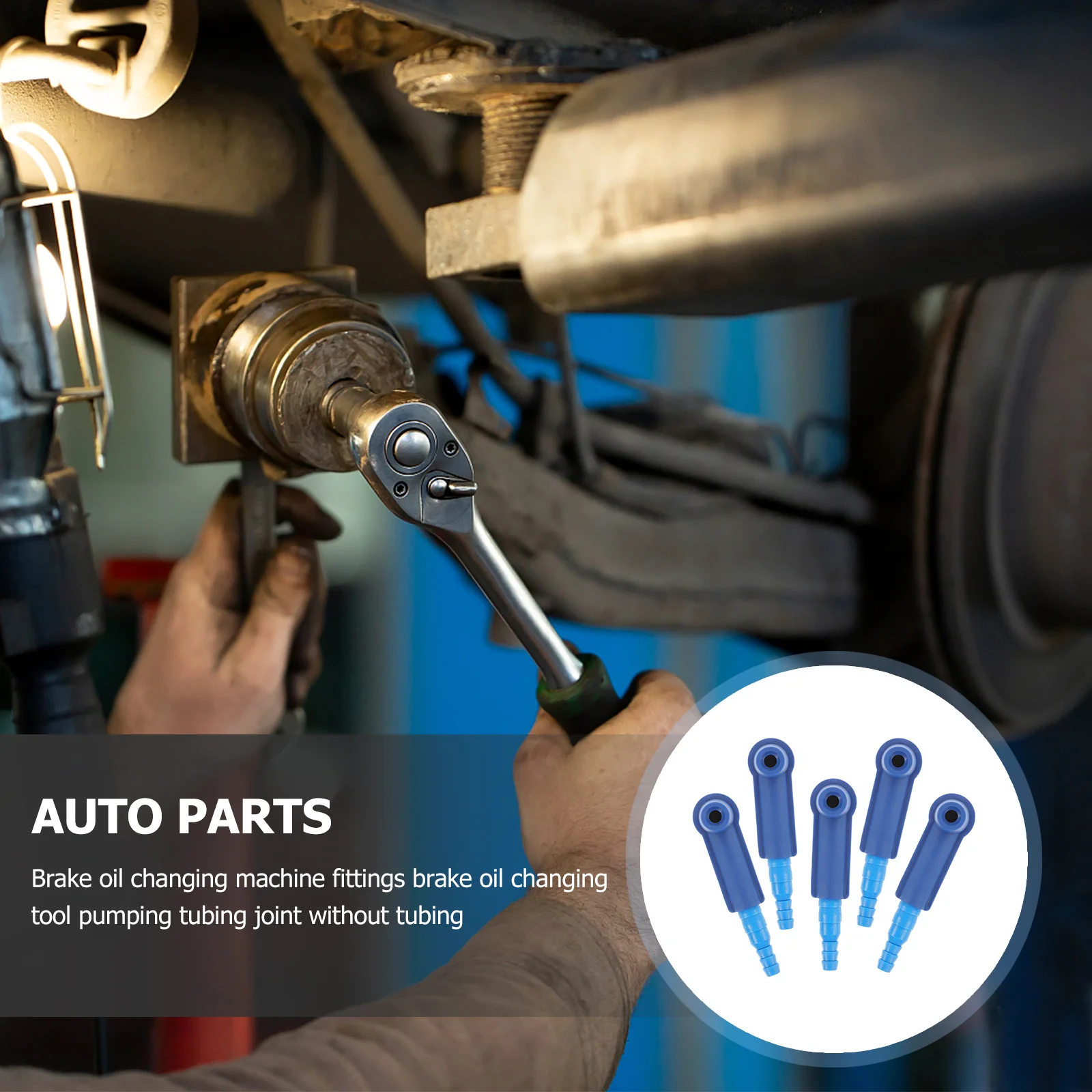 5 Stuks Remvloeistof Vervanging Tool Professionele ABS Auto Remolie Wisselaar Connectors Pompen Adapter voor Uitwisseling