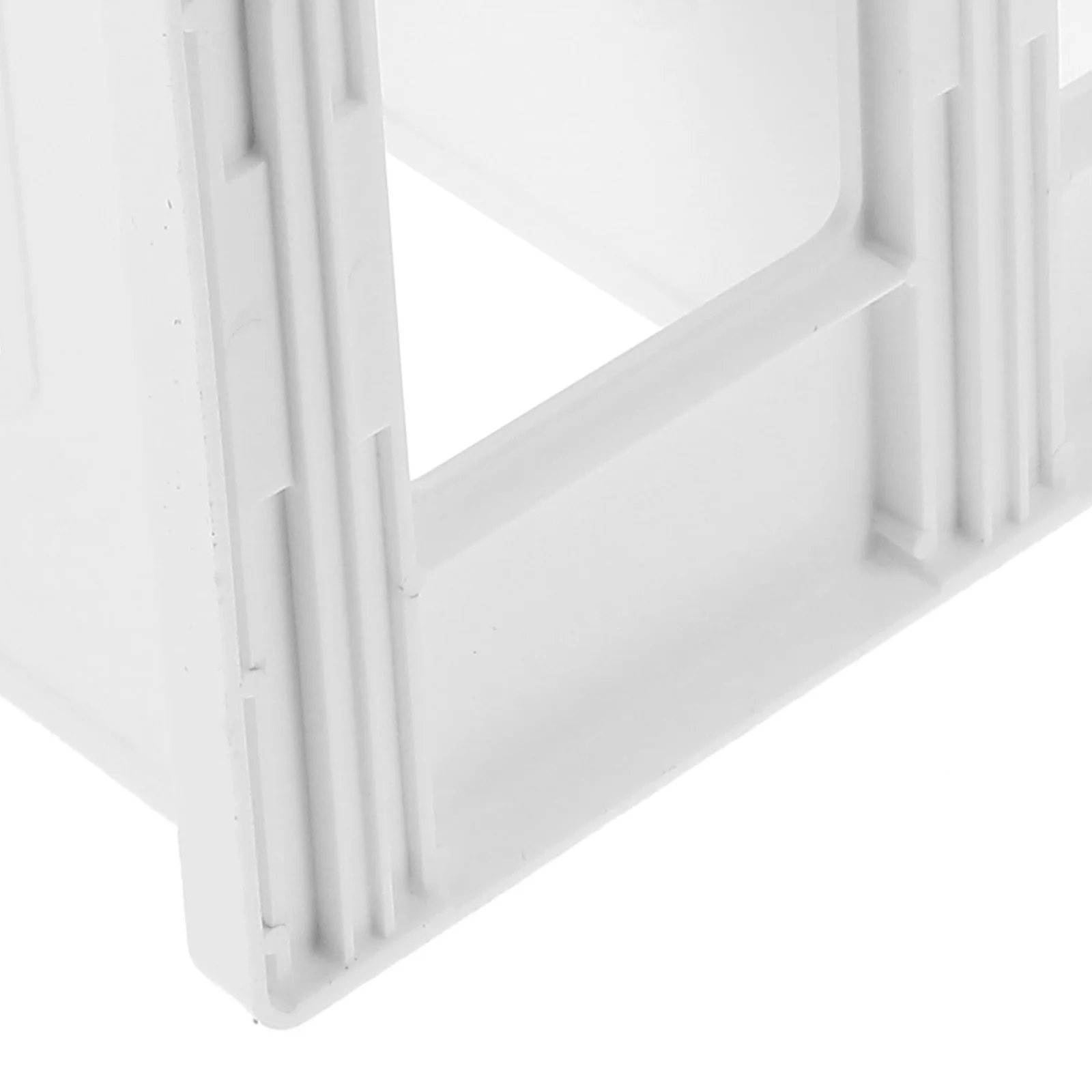 

Shelves for Office Book Stand Desktop Bookshelf White Plastic Aesthetic Bookend