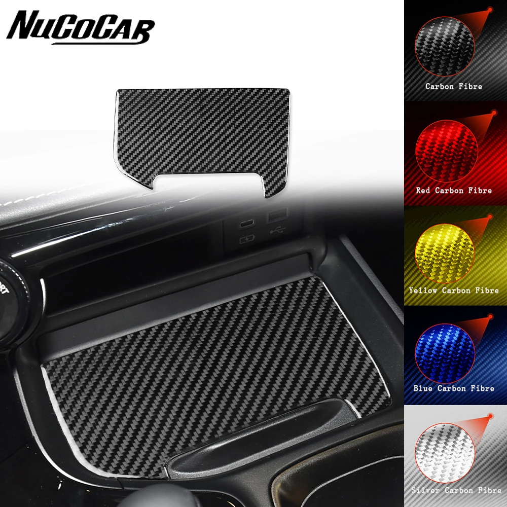 

For Lexus NX 250 350H 450H 2022-2024 Carbon Fiber transmission Storage Panel Cover Car Interior Accessories Decorative Stickers