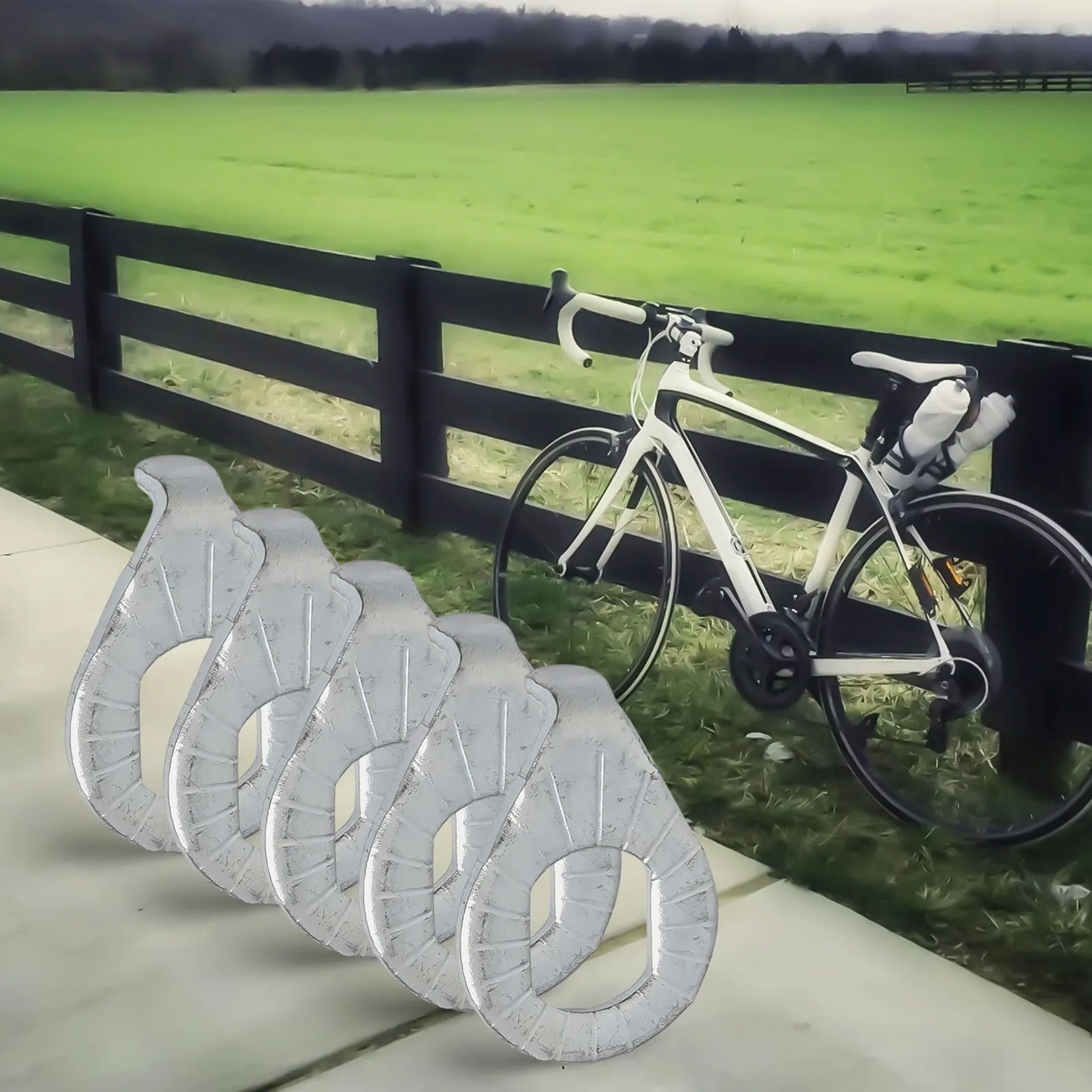 10 pièces M8 M10 rondelle pour Ebike moteur rondelle vélo moyeu Waher vélo rondelle avant et arrière essieu crochet jointScooterParts