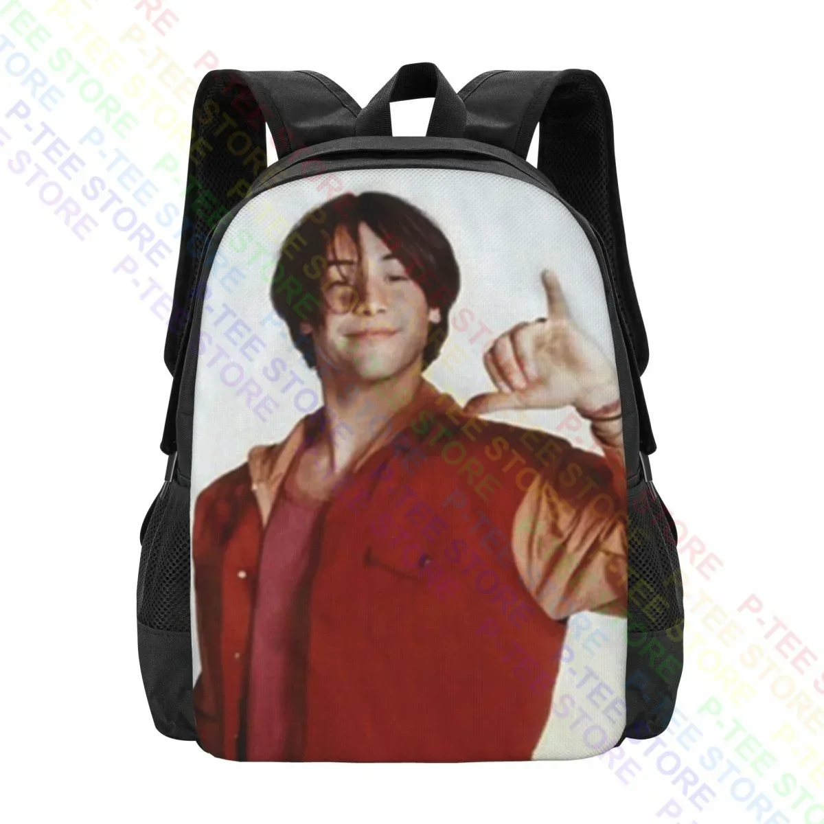 Keanu Reeves Bill And Teds Bogus JourneyBackpack Large Capacity Newest Beach Bag