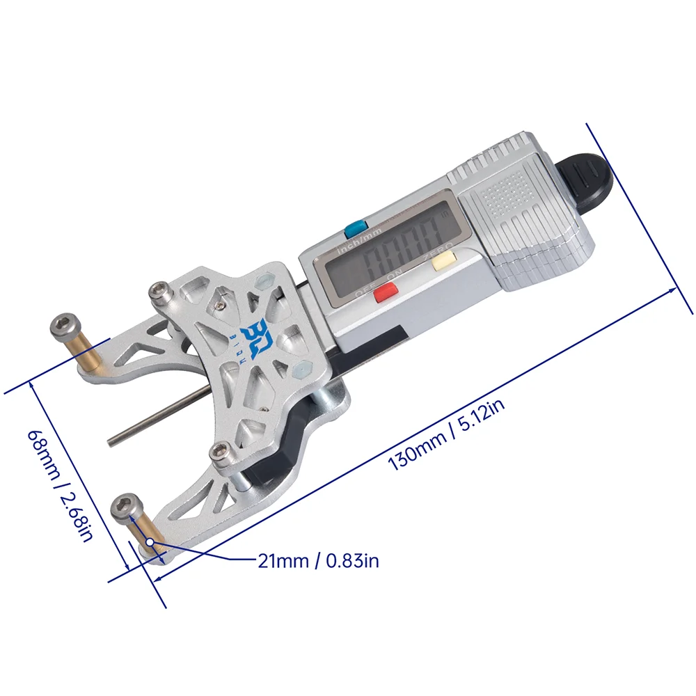 BIGTREETECH Belter Herramienta de tensión de correa de alta precisión Pantalla digital Fácil de usar para piezas de impresora 3D Voron V2.4