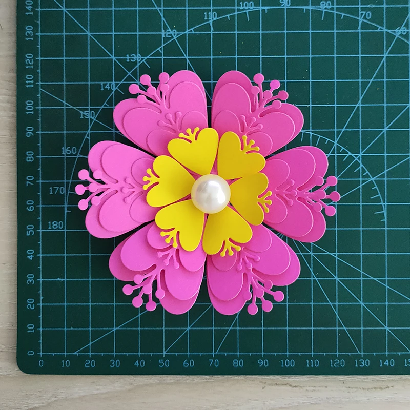 New Flowers metal cutting die Flowers mould scrapbook decoration embossed photo album decoration card making DIY handicrafts