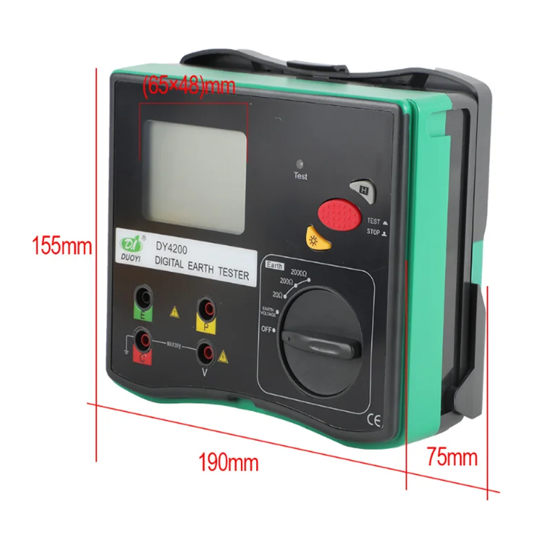 DY4200 grounding resistance tester protection grounding resistance meter grounding resistance tester