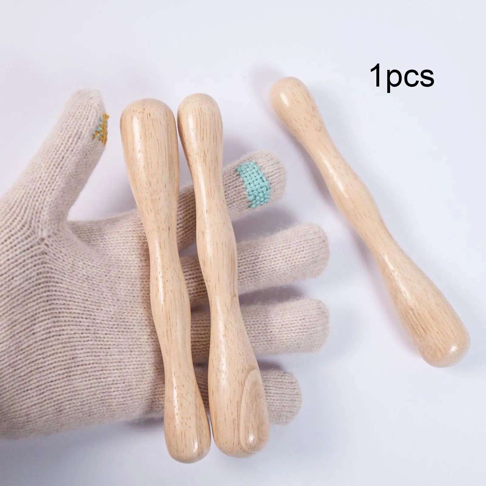 

Wood Darning Rod Sewing Tool Lightweight Household Double Ends Mending Supply