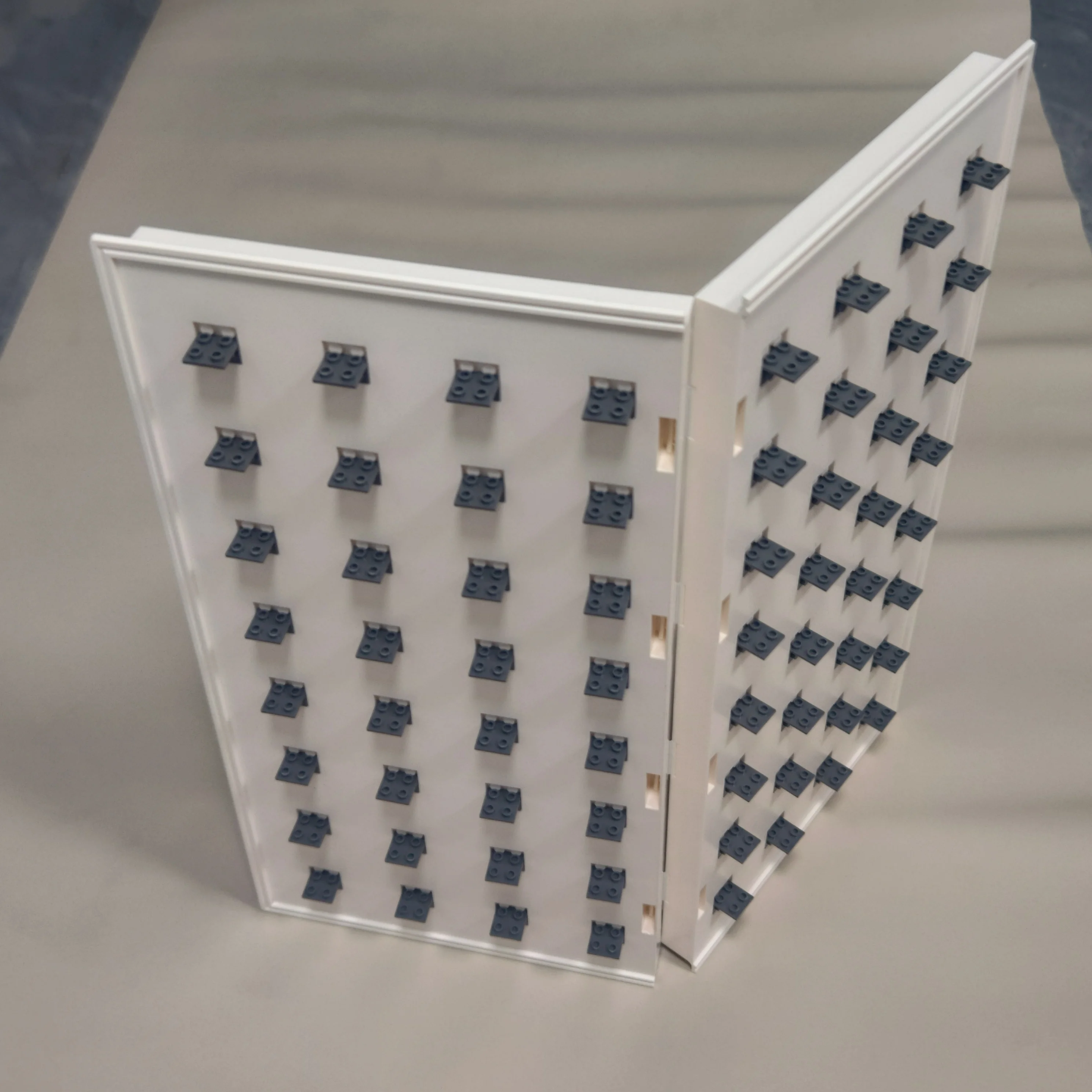 Hot Sale Vertical Book-shaped Minifigure Storage Display Case - Holds 50, Compatible with Major Building Block Brands Toy Organi view 4