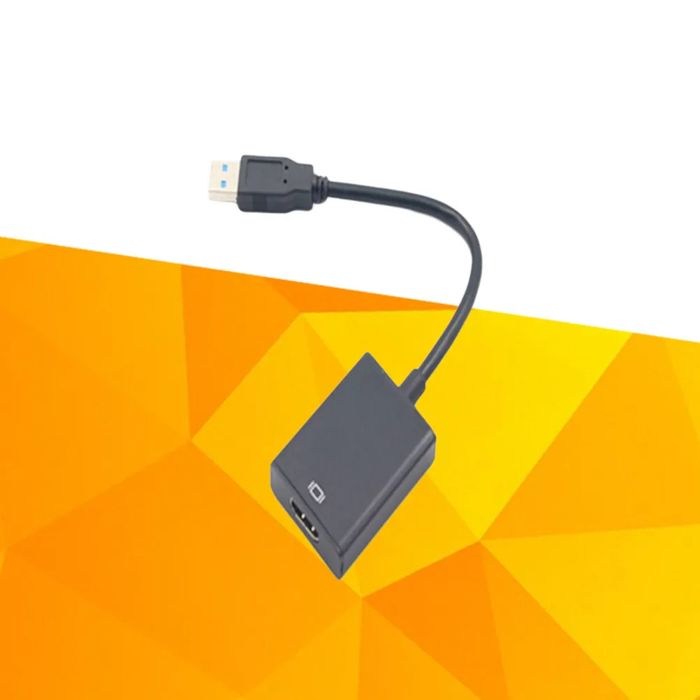 USB 3.0 to Video Adapter Supports 1920x1080 60Hz Mirror Screen for Computer Laptop Small Light Weight Plug and Play