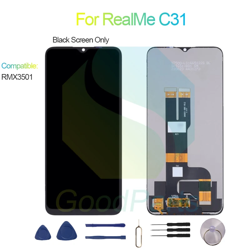 For RealMe C31 Screen Display Replacement 1600*720 RMX3501 C31 LCD Touch Digitizer