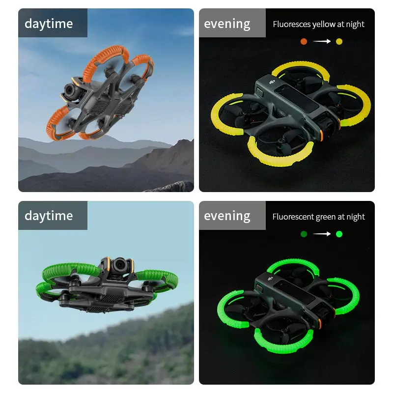 STARTRC protector de hélice para DJI Avata 2 amortiguador anticolisión hélice parachoques Drone cubierta protectora Accesorios