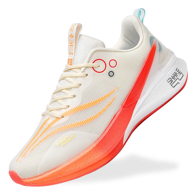 

Professional Running Shoes for Men and Women 2026 New Carbon Plate Running Shoes Lightweight Breathable Professional Marathon Training Sports Shoes Fashionable Casual Unisex Models 33-45