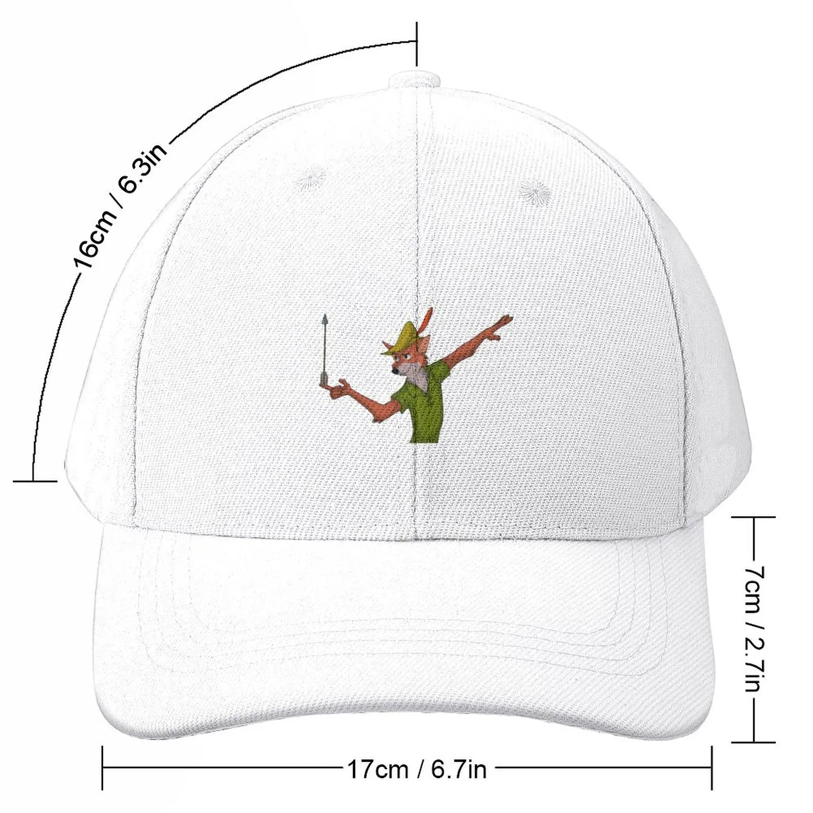 Robin hood balancing an arrow Baseball Cap beach hat Hat Luxury Brand Golf Cap Hat Man Luxury Mens Women's