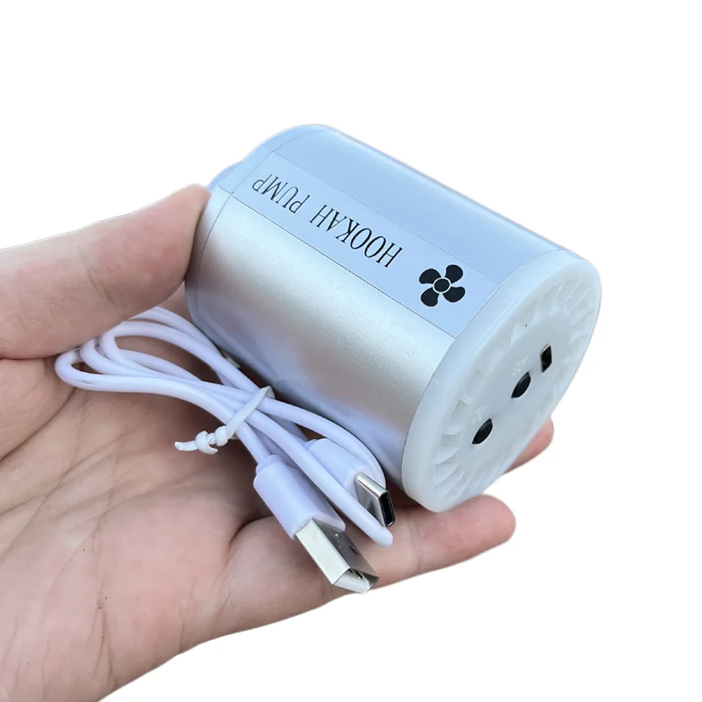Usb Charging Shisha Naguile Tool Hookah Electronic Strong Air Pump Utensil for Hookah Starter Save Breath Accessories view 6
