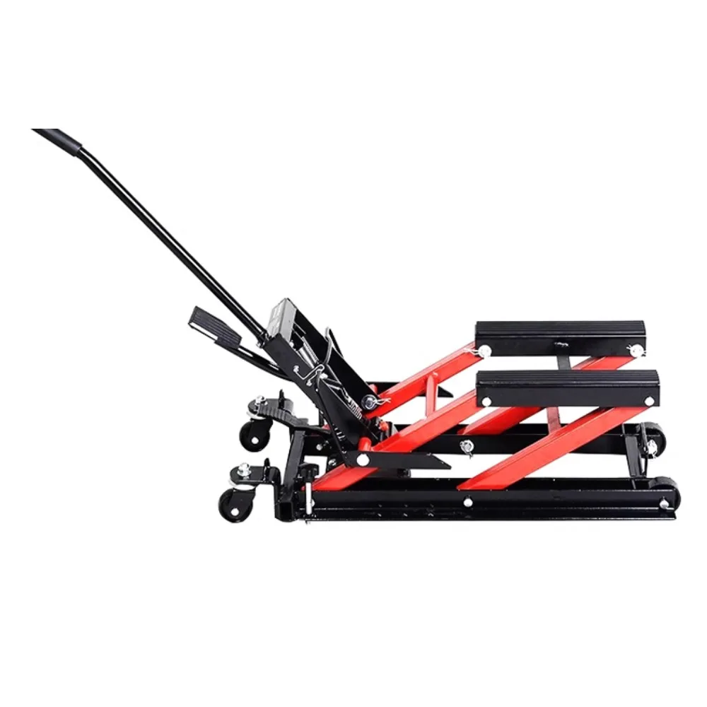 منصة رفع الدراجة النارية شديدة التحمل، حامل إصلاح، أداة صيانة المرآب ​