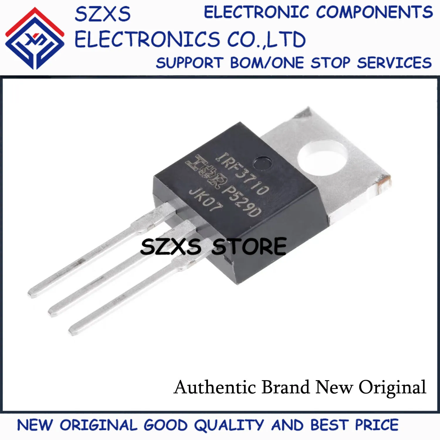 New Original 10Pcs IRF3710 IRF3710PBF IRF5210 IRF5210PBF TO-220 Audio Amplifier Transistor In Stock Good Quality