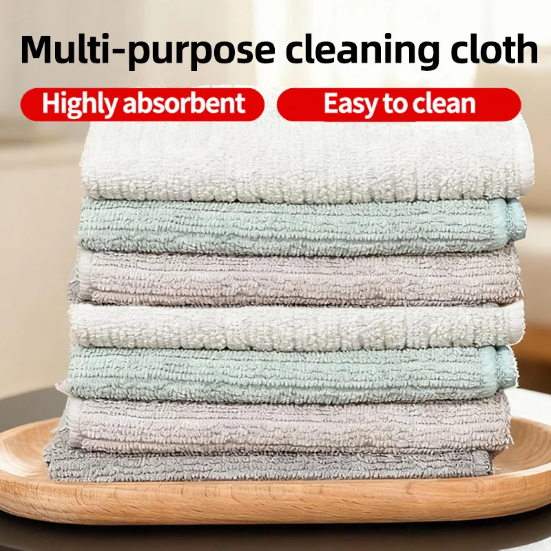 Microfiber Cleaning Cloth Lint Free Highly Absorbent Reusable Cleaning Towel for Car Auto Detailing Household Cleaning