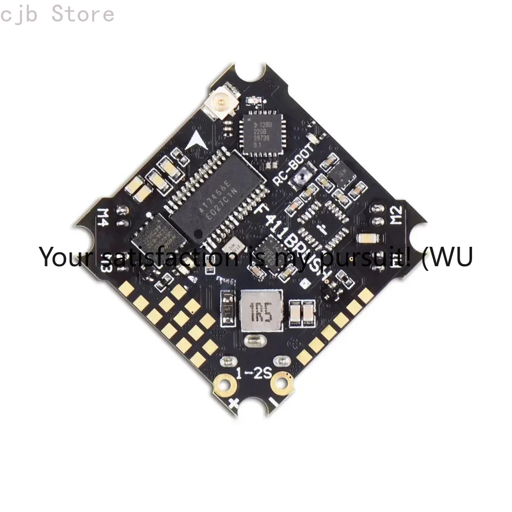 

F411 Brush Flight Controller with Integrated ELRS 2.4G RX OSD & Blackbox for FPV Racing Drones - Ultimate Freestyle