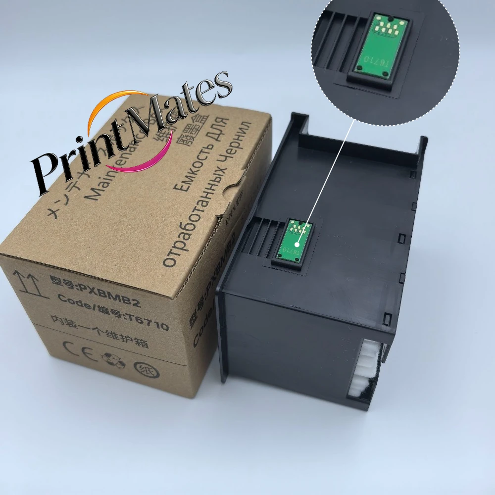 

1X T6710 Контейнер для отработанных чернил для EPSON WF 5110 5190 5620 5690 4630 4640 3520 3530 3540 3640 WP 4010 4020 4530 4540 4590 M5190