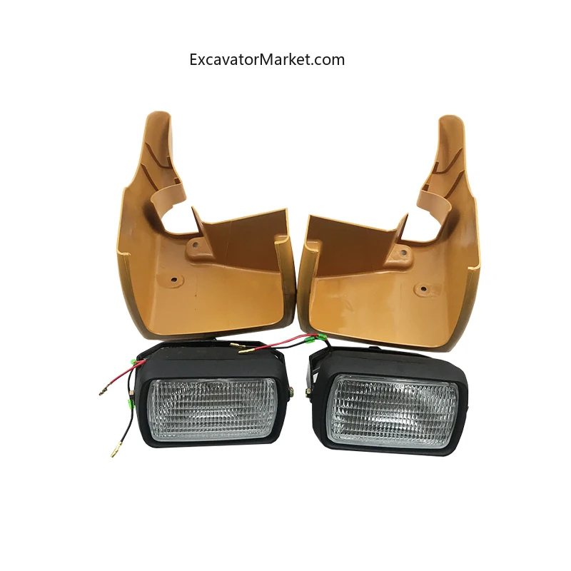 aFor Caterpillar cat 320d/324d/326d/330d/336d cab roof lampshade tool headlight bracket Excavator accessories