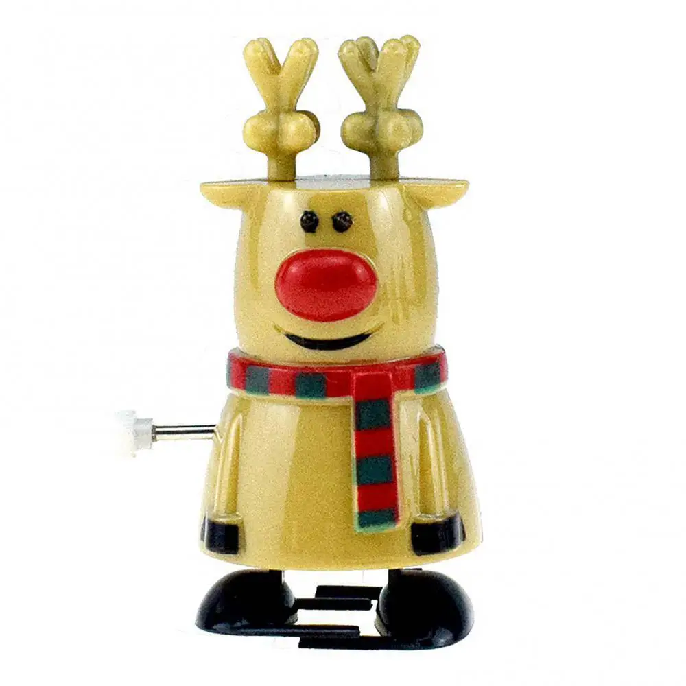 Père Noël qui marche, wapiti, PenEcolSnowman, Clockwork, Wind Up Toys, Home Decor, Christmas Gift