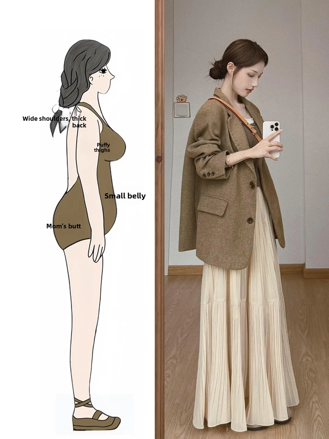 

plus Size Women's Korean Sle Suit And Skirt Set Spring Faion Outerwear Pleated Skirt Beautiful Two-Piece Outfit