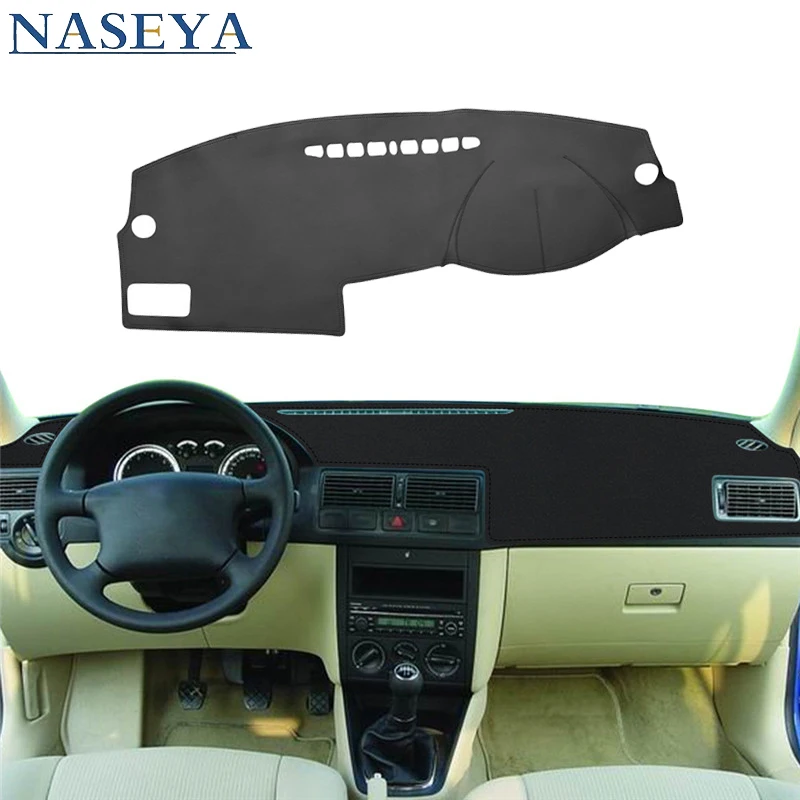 

Car Styling Interior Accessories Dashboard Cover Mat Sun Shade Pad Instrument Panel For Volkswagen VW Golf 4 MK4 1997-2003