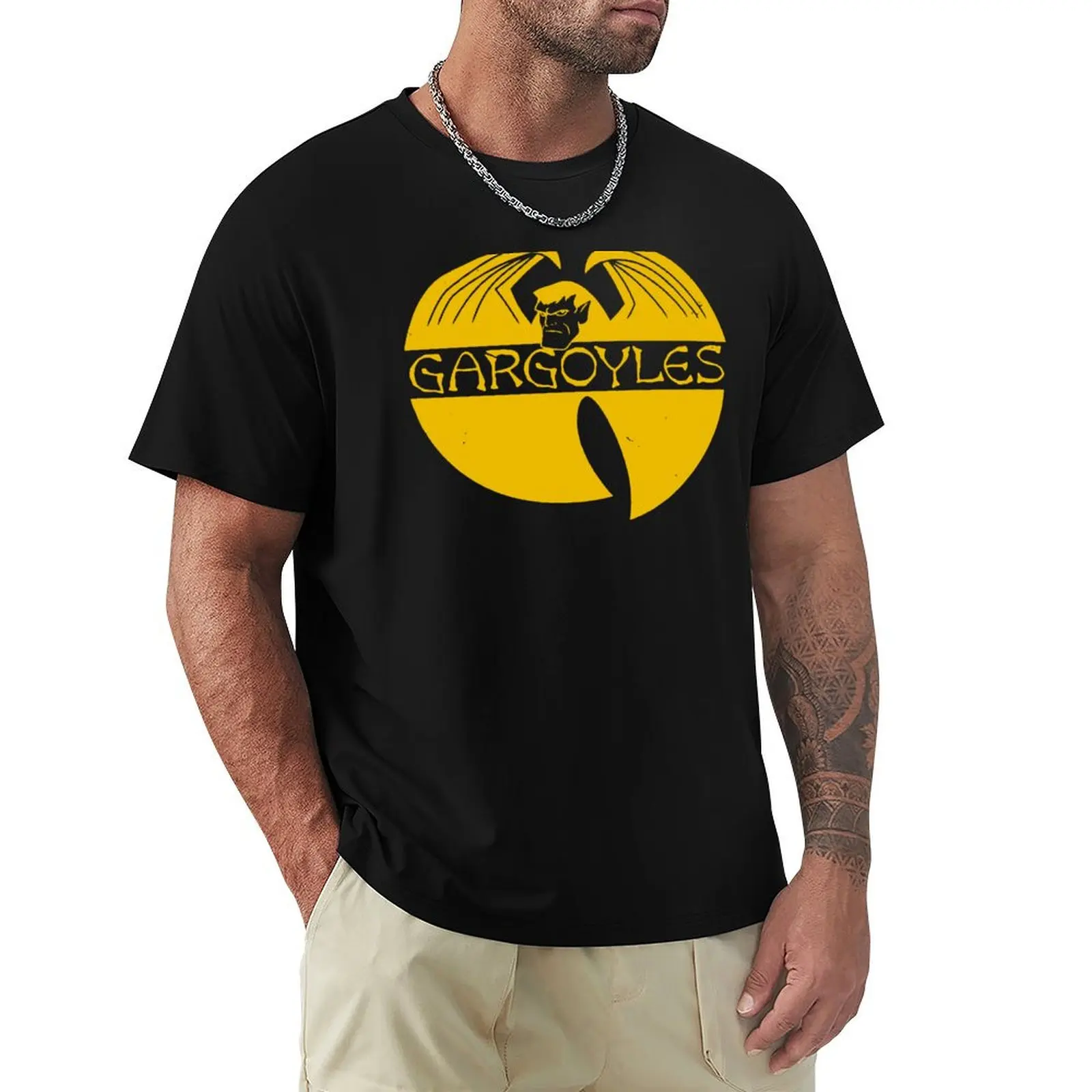 GARGOYLES - GOLIATH T-Shirt t shirt men 100% cotton luxury brand T-Shirt