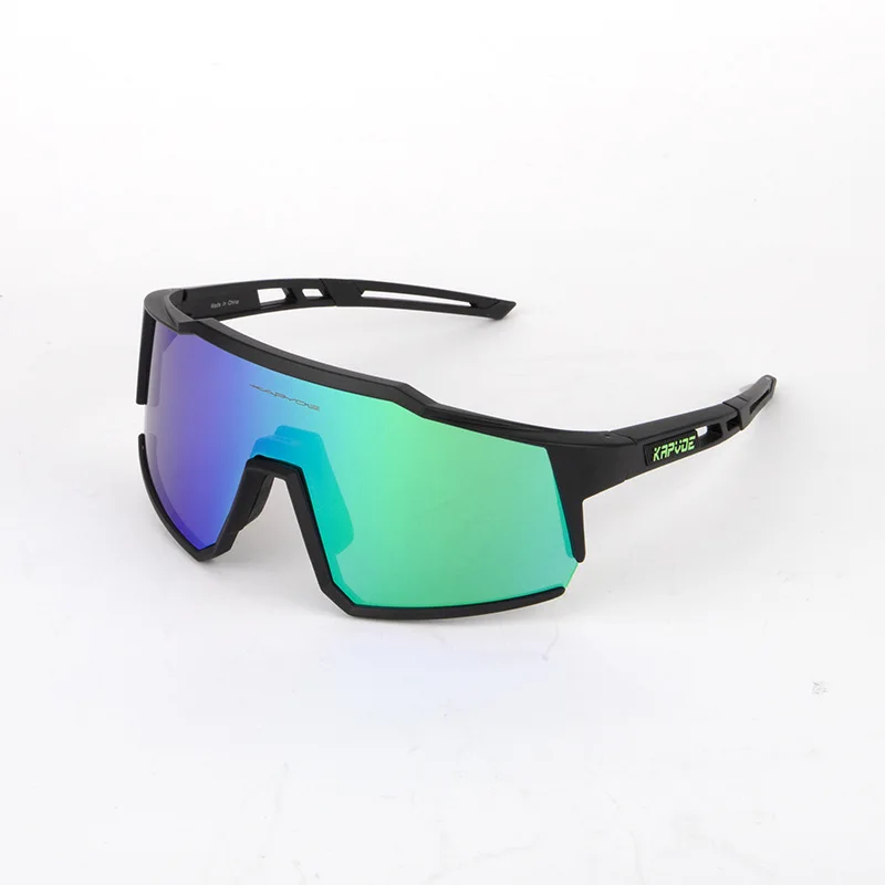 NONE Polarisierte Radfahren Brille 4 Objektiv 2025, Männer Frauen Sport Angeln Laufen Sonnenbrille Straße Mountainbike Brille MTB Fahrrad Brillen 9