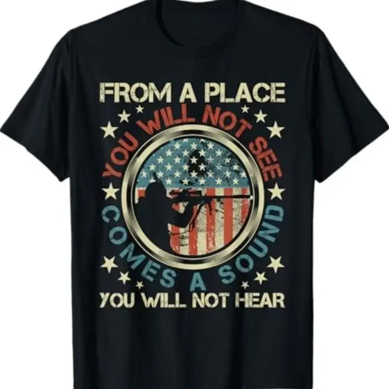 A Sound You Will Not Hear Marksmanship Long Range Shooting T Shirt