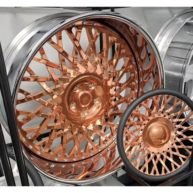 

5x114.3 5x120 5x112 Sliver 6x139.7 5x127 Forged Wheels 22 24 26 28 Forgiato Wheels (with Steering Wheel) for Mustang