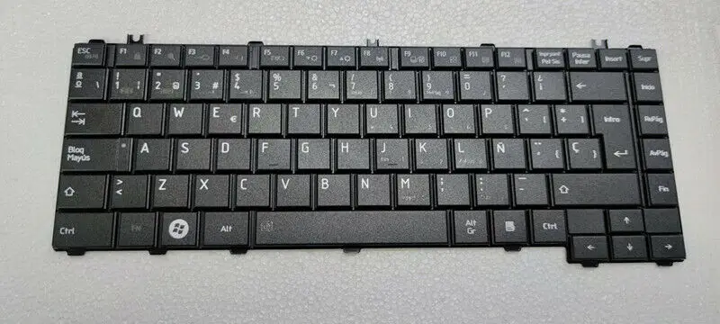 NOWA hiszpańska klawiatura do Toshiba Satellit C600 C600D C645 L600 L600D L630 L640 L645 L700 L730 L740 L745 L745D L730 L735