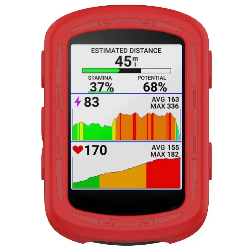 Funda protectora para Garmin Edge 540 840, cubierta protectora Solar para bicicleta, ordenador GPS, carcasa de silicona para cronómetro, Edge540, Edge840