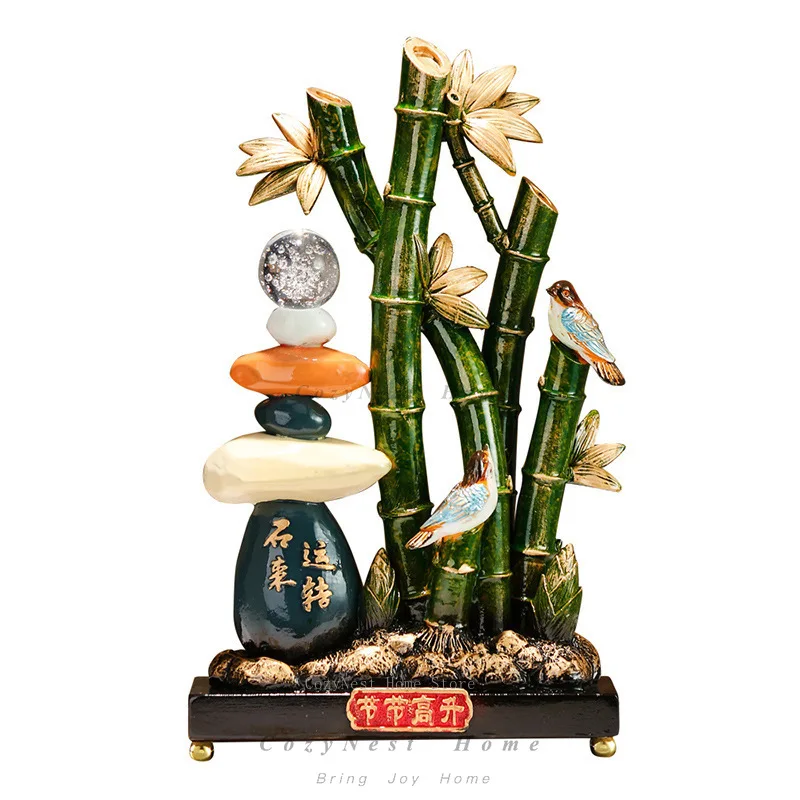 Times come and go, stone ornaments are rising, decorative housewarming opening gifts