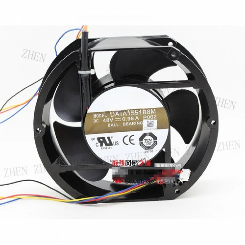 

Y 1 шт. для AVC DATA1551B8M 17050 17 см 48 В 0,98 А цельнометаллический охлаждающий вентилятор 4 контакта