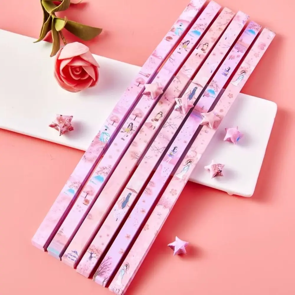 DIY Handwerk Origami Lucky Star Papier 540 Vellen Origami Papier Sterren Vouwen Origami Ster Papierstrips voor Papier Kunst Ambachten