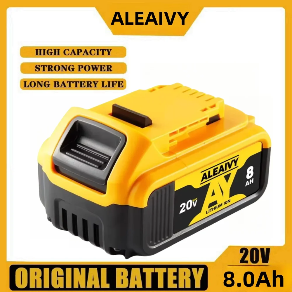 

New DCB112 DCB200 20V 8000mAh Lithium Replacement Battery For Dewalt 18V DCB184 DCB200 DCB182 DCB180 DCB181 DCB182 DCB201 DCB206