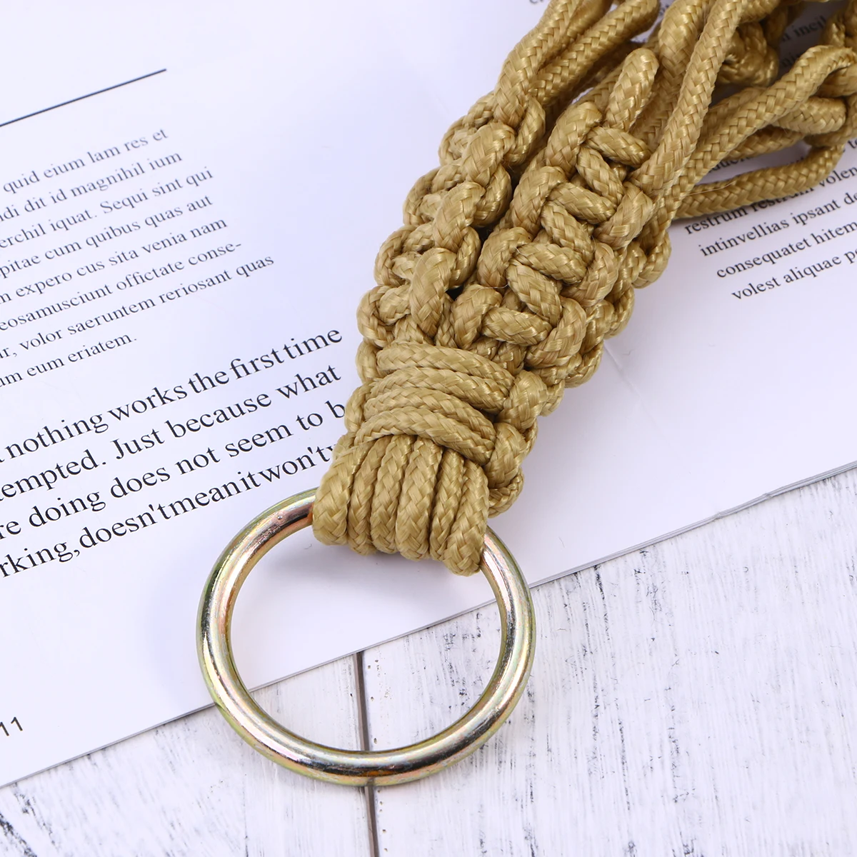 

Macrame Plant Hanger Cotton Rope Hanging Basket Net For Indoor Outdoor Wall Ceiling Decor Suitable Pots