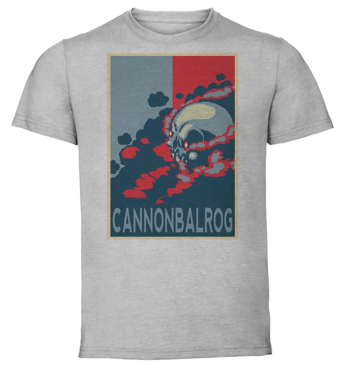 

T-Shirt Unisex - Grey - Propaganda - Enter The Gungeon Cannonbalrog