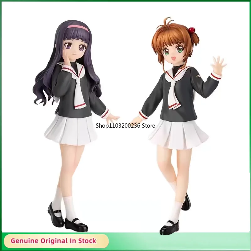 

GSC Original Anime Card Captor Tomoyo Daidouji&Sakura Kinomoto Action Figure Model Hobbies Collectible Desktop Ornaments