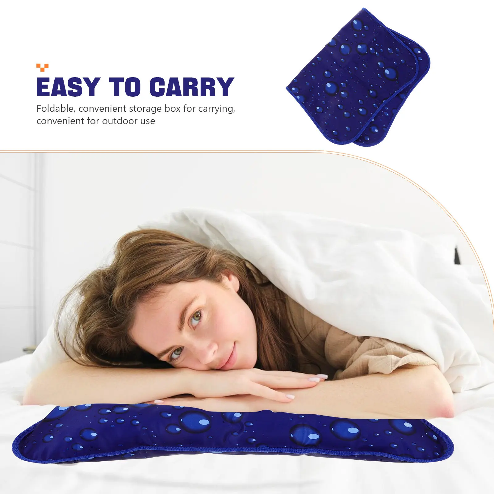 Coop Cooling Pillow Inflatable Functional Sleeping Mat Cold Cushion Bed Pillows view 3