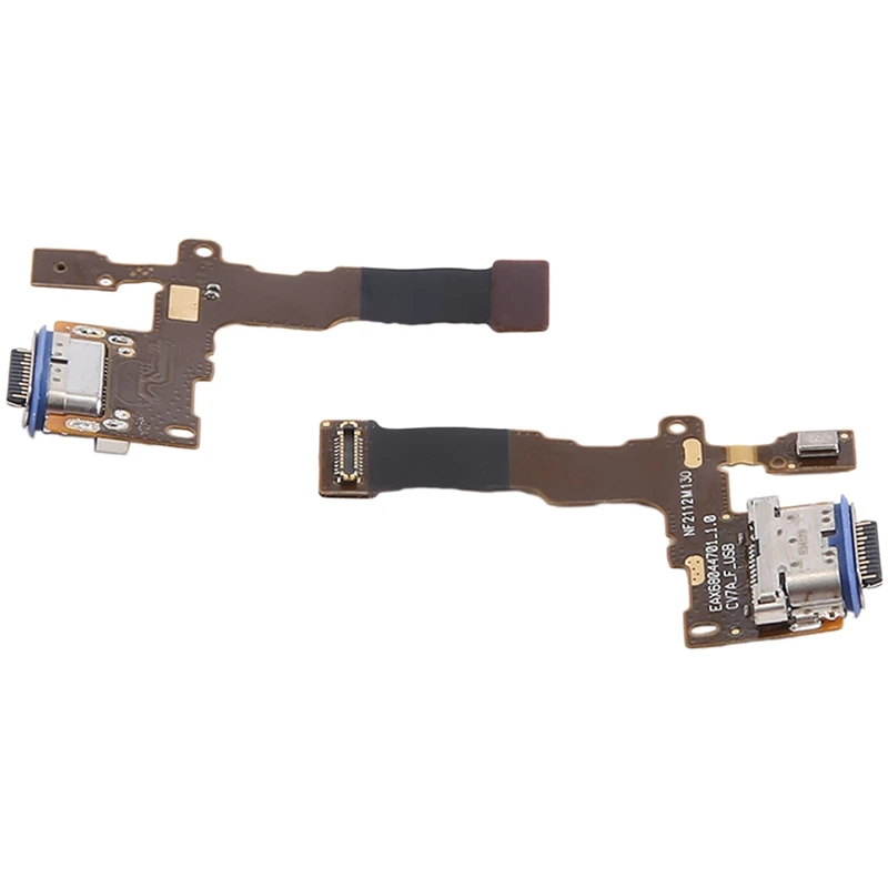 Connecteur de port de charge S6, câble flexible pour LG Stylo 4, QAndalousie Q710MS, Q710CS, L713DL, remplacement, 2 pièces
