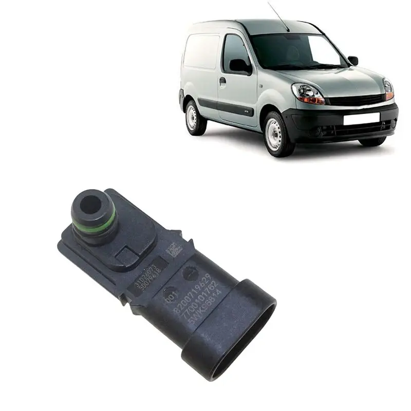 Compact 10X 8200121800 8200105165 7700101762 MAP Sensor For Renault Clio Espace Kangoo Megane Scenic Laguna Logan Thalia 1.2
